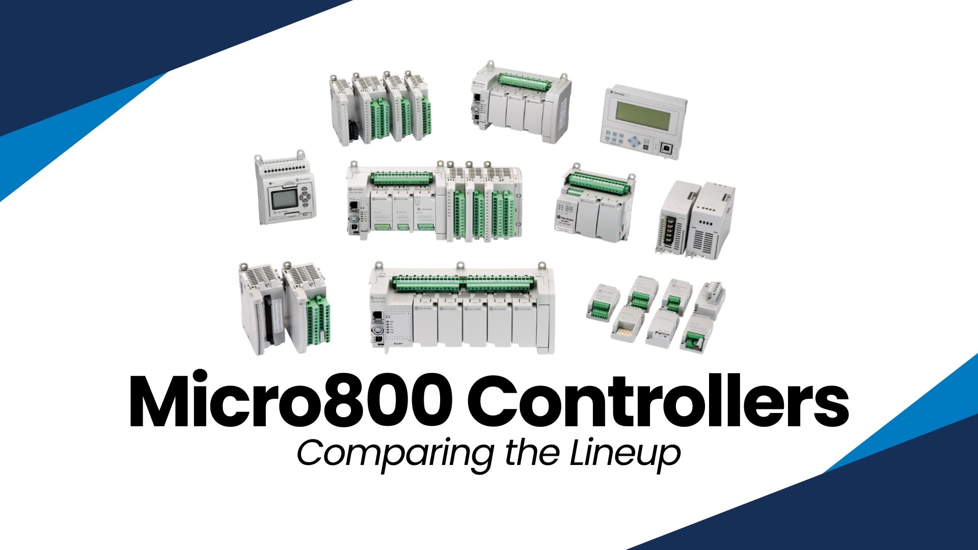 Allen-Bradley Micro800 Controllers: Micro810 vs. Micro820 vs. Micro850 ...