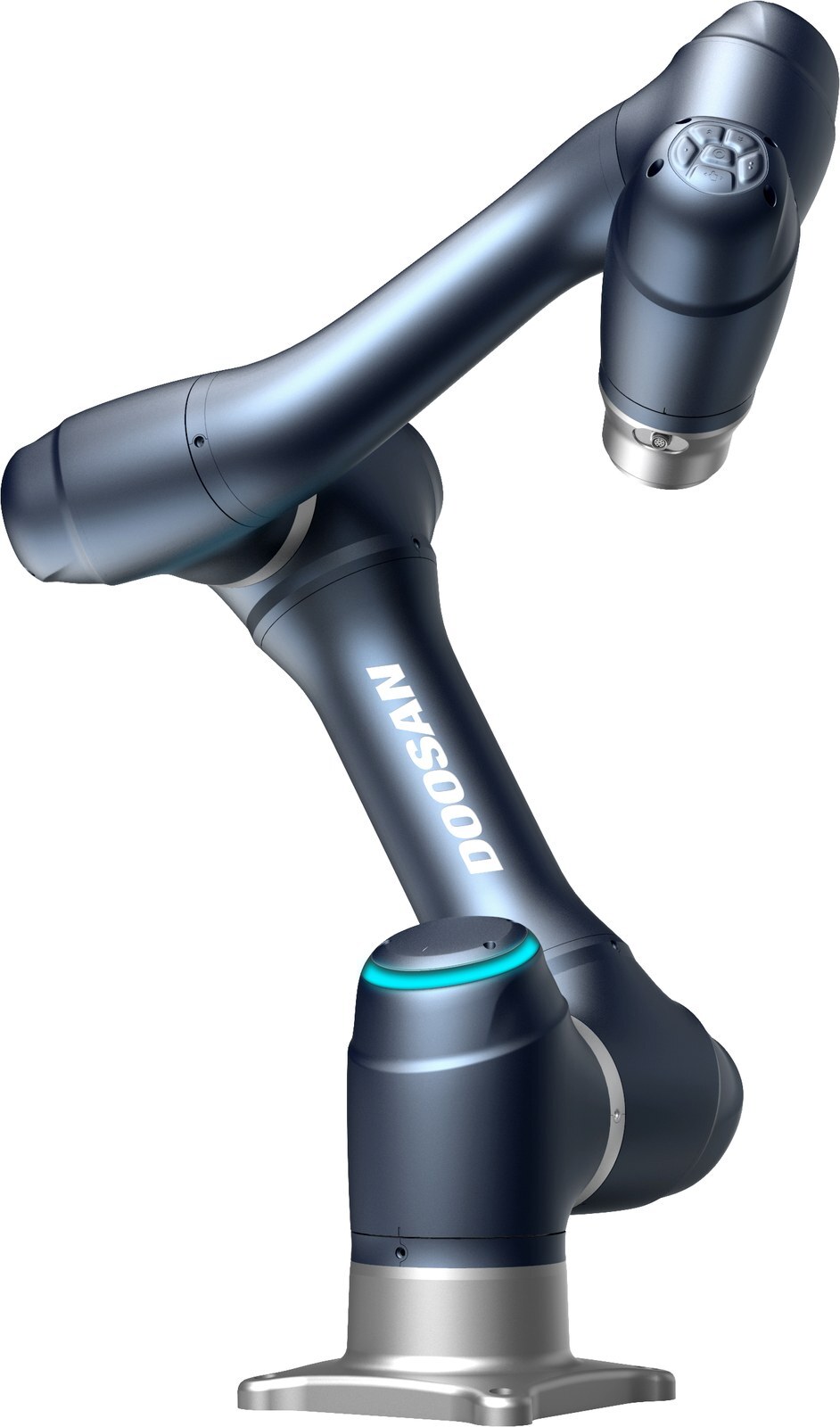 Doosan A0509 collaborative robot positioned for a precision task