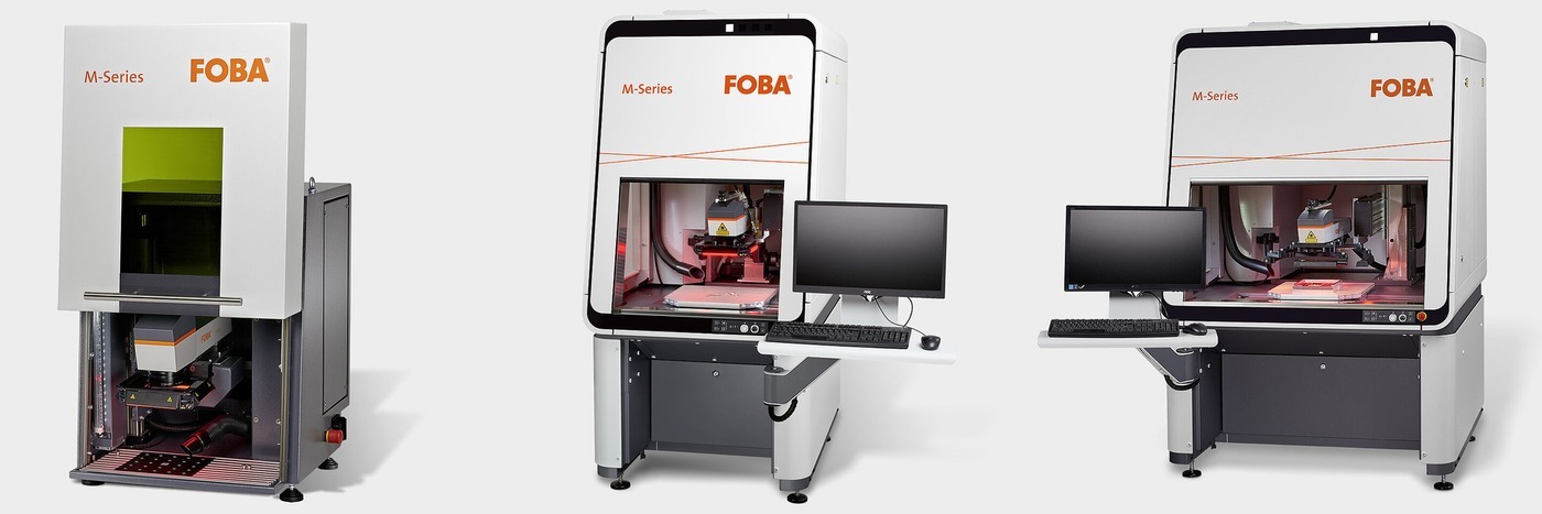 Three housing sizes, one technology stack: M1000, M2000 and M3000. Image courtesy of FOBA.